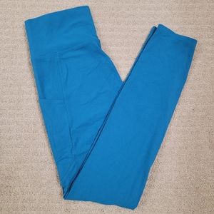 REI Co-op Take Your Time 7/8 Leggings Azurite Blue M